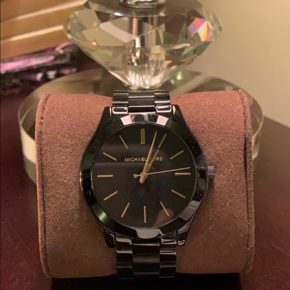 Black Michael Kors watch
